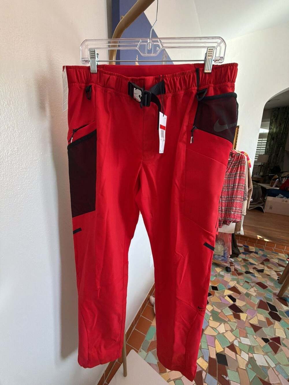 Nike x Matthew M Williams MMW NRG X SE Lounge Pants Red